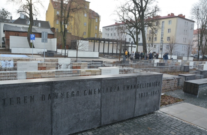 Zagospodarowanie terenu, na którym znajdował się cmentarz ewangelicki, zostało docenione w ogólnopolskim konkursie.