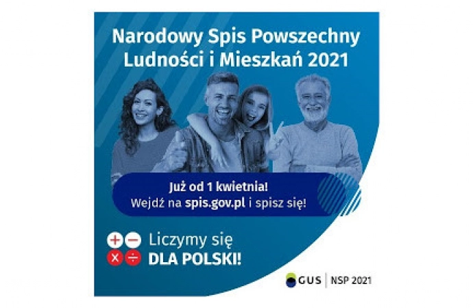 Główny Urząd Statystyczny podał wstępne wyniki Narodowego Spisu Powszechnego Ludności i Mieszkań.